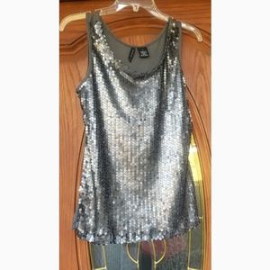 NWOT Sequin Tank New Directions S